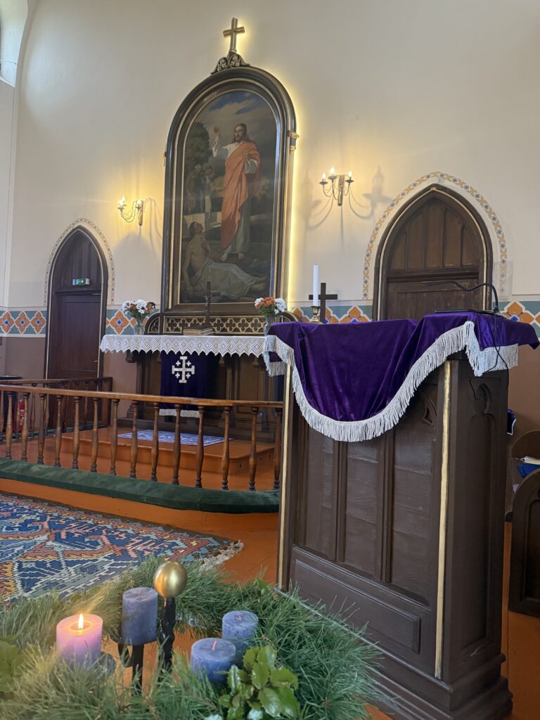 Decembris Ķemeru draudzē.